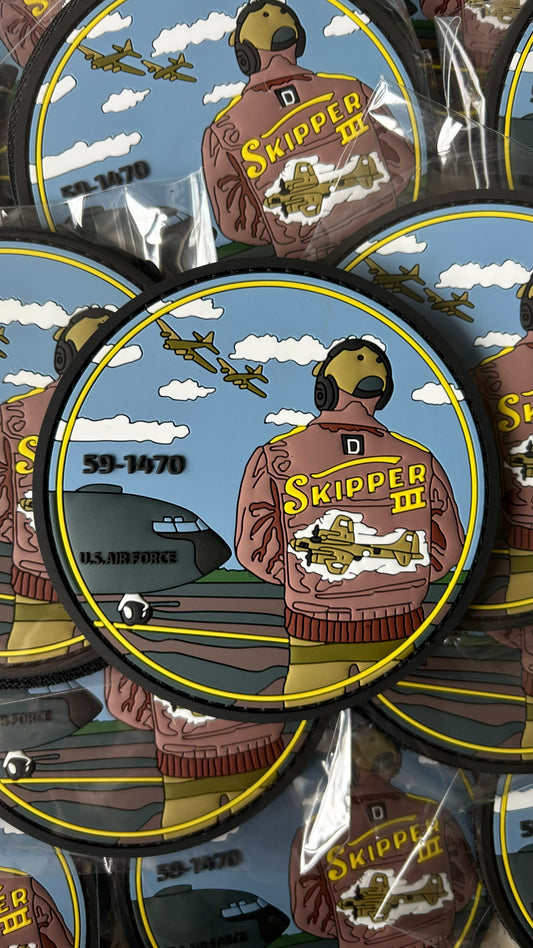 351 ARS Nose Art Patch ‘Skipper III’