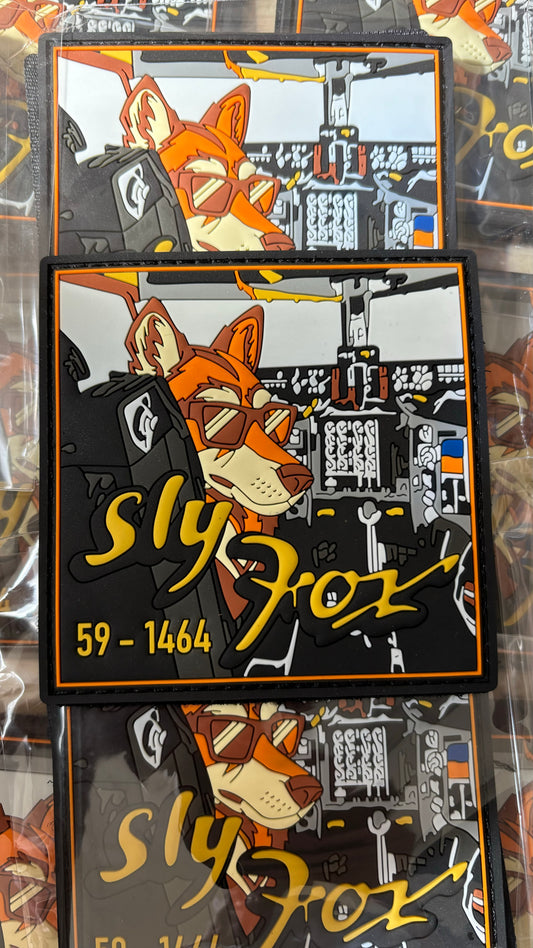 351 ARS Nose Art Patch ‘Sly Fox’