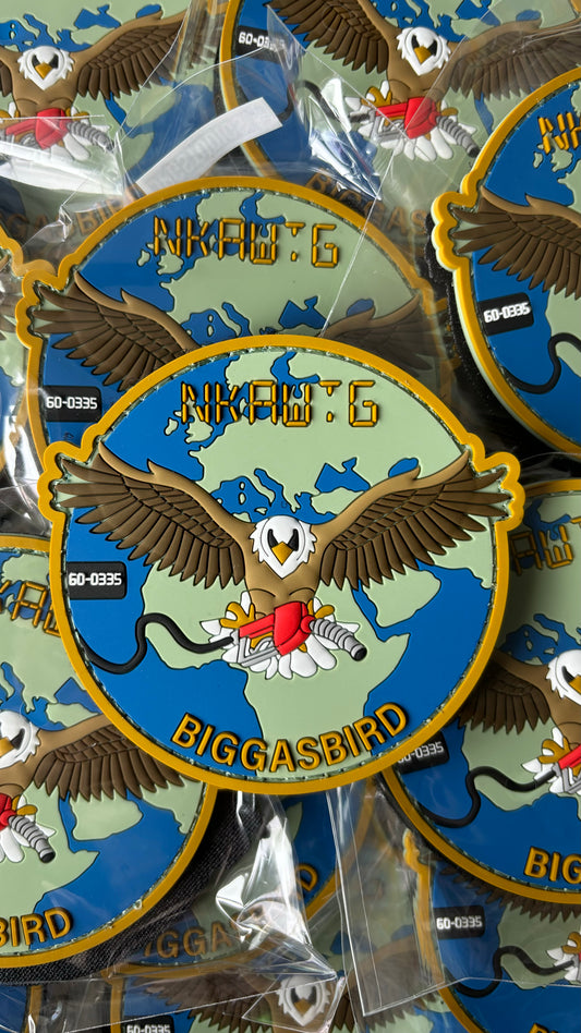 351 ARS Nose Art Patch ‘BIGGASBIRD’