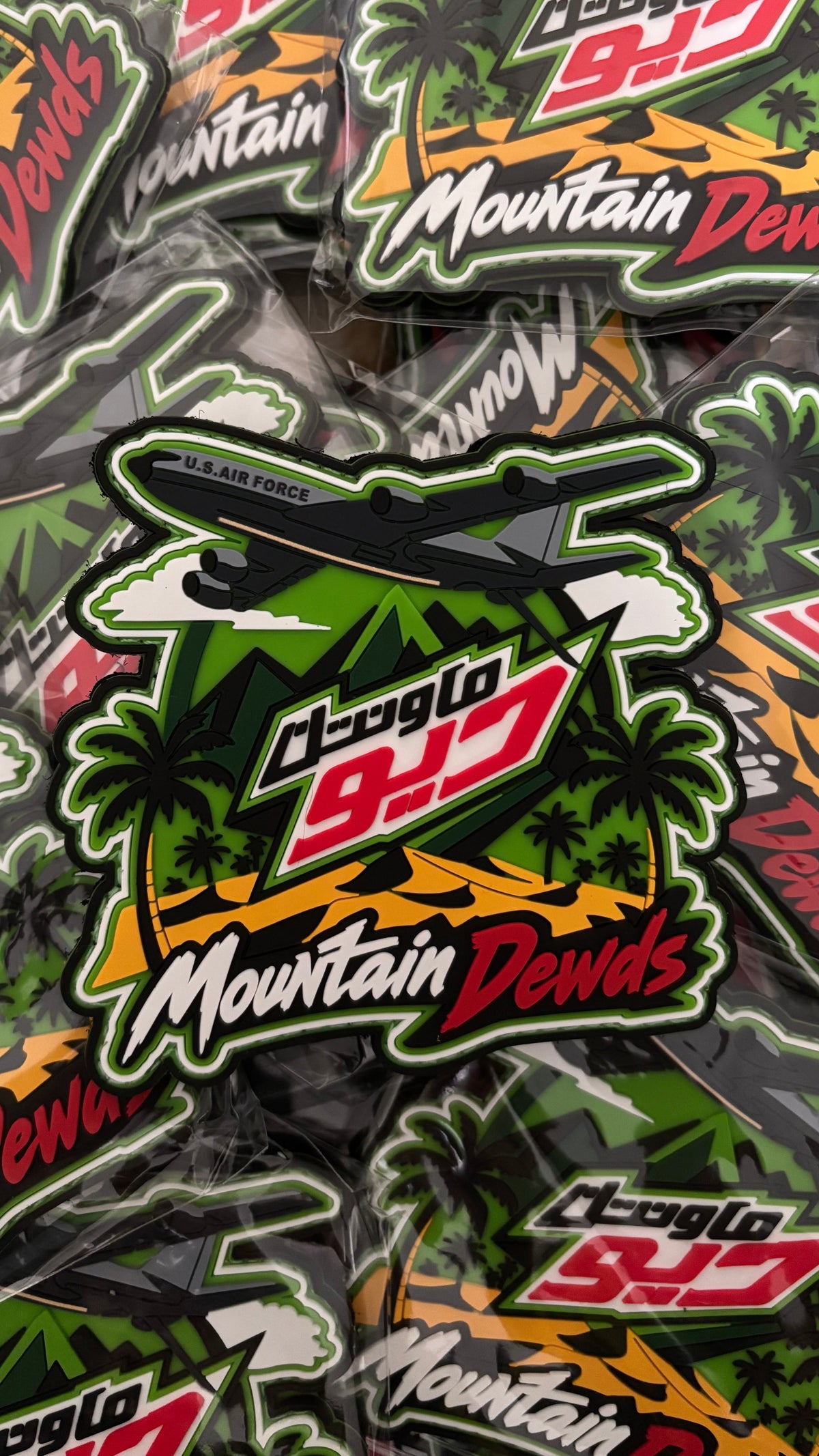 97th EARS Mountain Dewds Patch
