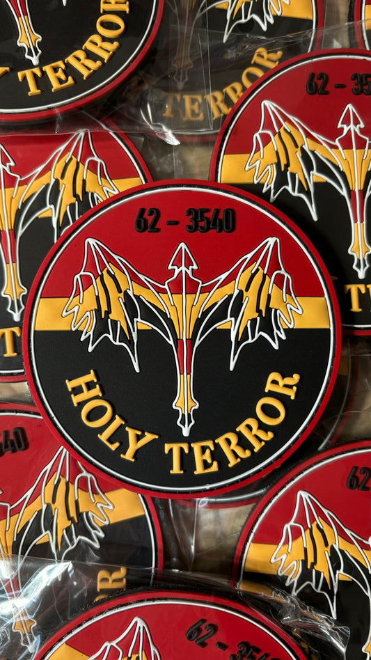 351 ARS Nose Art Patch ‘Holy Terror’